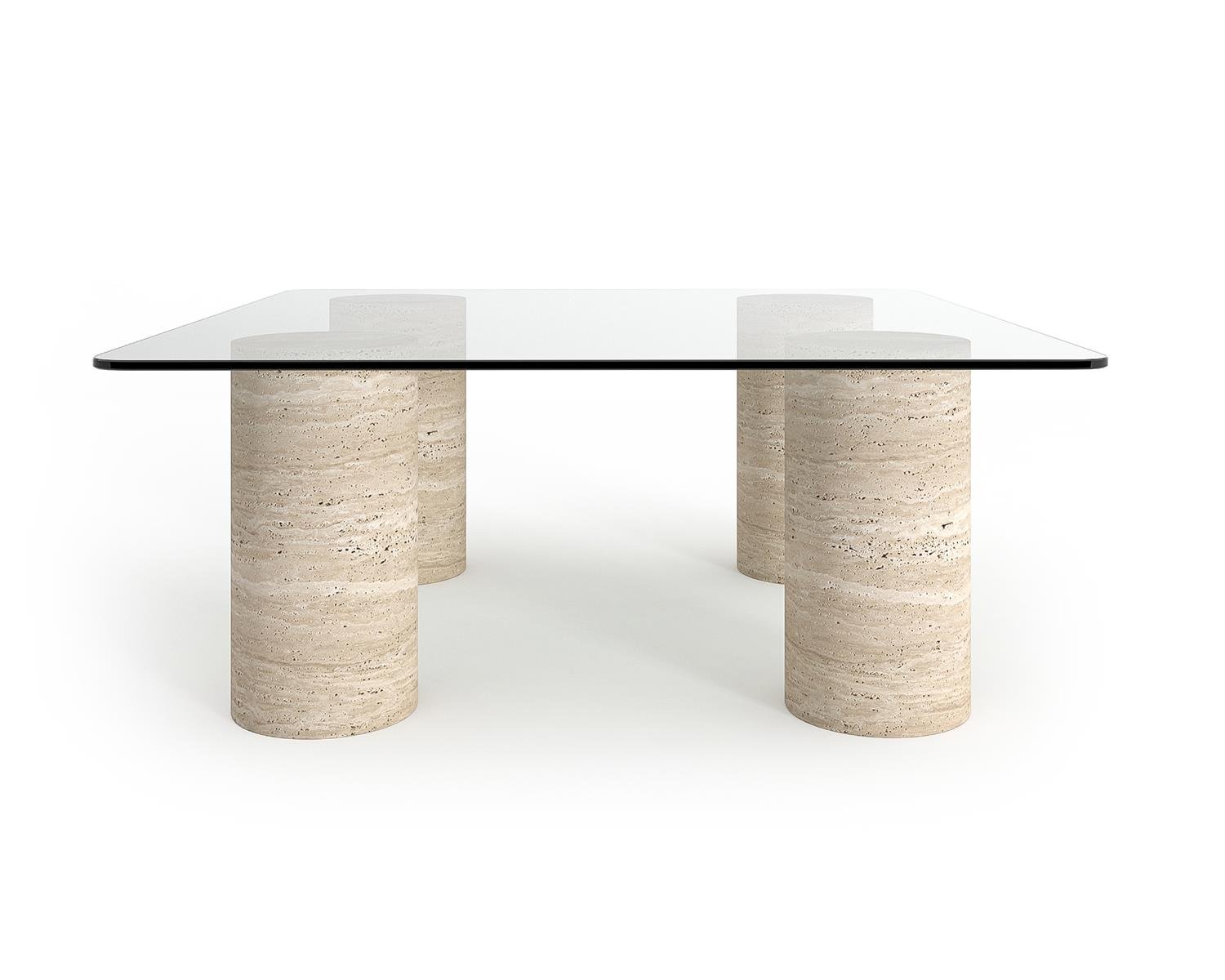 Travertine Coffee Table
